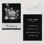 シックな名刺 名刺 (正面/裏面)