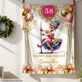 シックな名前をカスタムするおもしろいブランケットおばあちゃん フリースブランケット