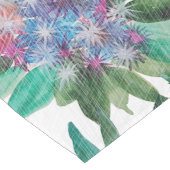 シックな多肉性フローラサボテン ロングテーブルランナー (コーナー)