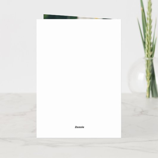 シックな大学院写真卒業ありがとう金ゴールド 箔グリーティングカード