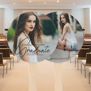 シックな大学院写真2025卒業パーティー ハンドファン