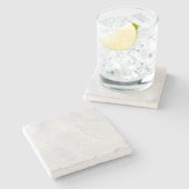 シックな大理石仕上げ装飾 ストーンコースター (横)