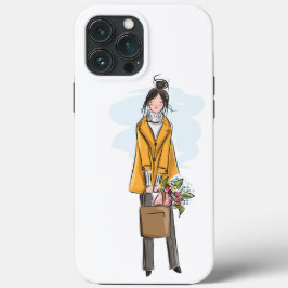 シックな大理石&金ゴールドiPhoneケース：ザズルのルクセトレンド iPhone 13 Pro Maxケース