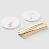 シックな女の子の赤ちゃんシャワー妊婦ベビーバンプ ハンドファン (組立なし)