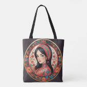 シックな女性のトート&ショッピングバッグ – スタイリッシュ Everyda トートバッグ (裏面)