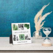 シックな姉妹ホワイトフォトコラージュ フォトプラーク (インサイチュ)