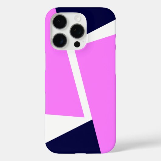 シックな幾何学的パターン Case-Mate iPhoneケース (裏面)