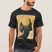 「シックな心地よい：楽な毎日のスタイル」 Tシャツ (正面)