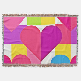 シックな愛のエレガンス:ロマンチックな至福 スローブランケット