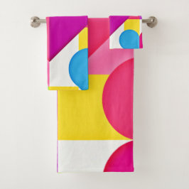 シックな愛のエレガンス：ロマンチックな至福 バスタオルセット