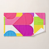 シックな愛のエレガンス：ロマンチックな至福 バスタオルセット (ハンドタオル)