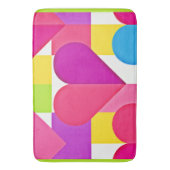 シックな愛のエレガンス:ロマンチックな至福 バスマット (正面縦)