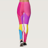 シックな愛のエレガンス:ロマンチックな至福 レギンス (裏面)