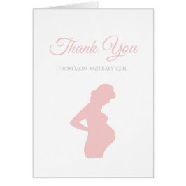 シックな感謝の女の子の赤ちゃんシャワー妊娠ベビーバンプ