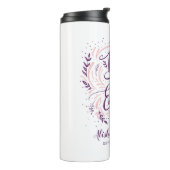 シックな手でレタ最高のーされた友よパーソナライズされたり タンブラー (回転左)