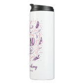 シックな手でレタ最高のーされた友よパーソナライズされたり タンブラー (回転右)