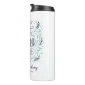 シックな手でレタ最高のーされた友よパーソナライズされたり タンブラー (回転右)