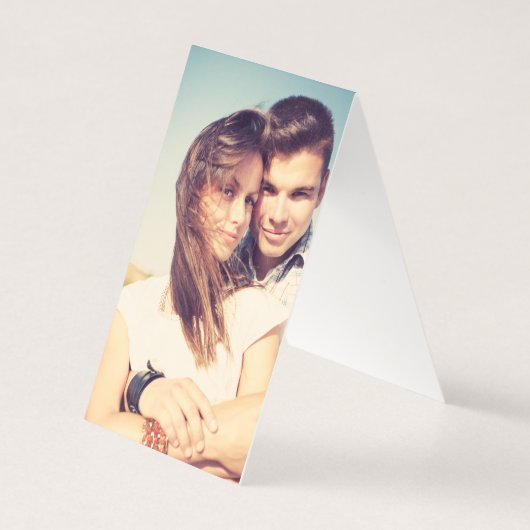 シックな手の教養がある結婚式の引き出物の寄付カード (裏面)