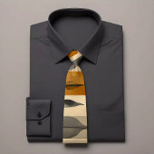 シックな抽象デザインパターンタイ ネクタイ