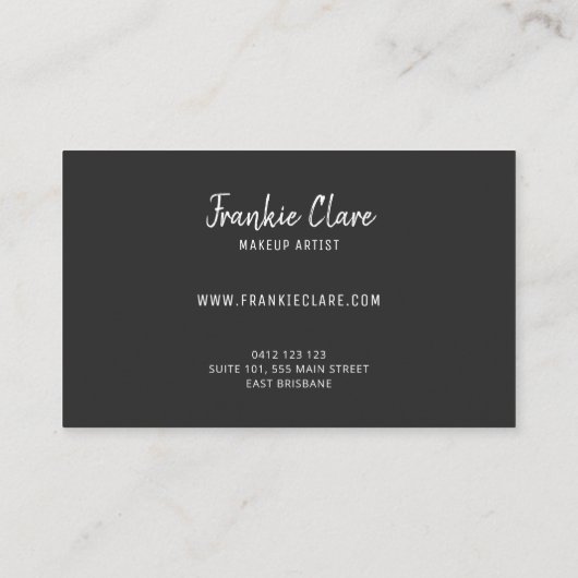 シックな抽象芸術マーメイドスケールと金ゴールド詳細 名刺 (裏面)