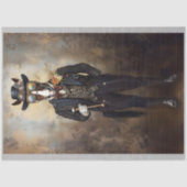 シックな擬人化スチームパンクホースQ8Fデクページ 薄葉紙 (正面)