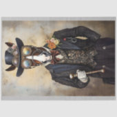 シックな擬人化スチームパンクホースQ8Hデクページ 薄葉紙 (正面)