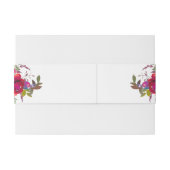 シックな春ピンク紫の結婚水色 招待状ベリーバンド (裏面例)