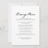 シックな書結婚道のメキスをするニュー・ゲーム・カード (正面)