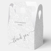 シックな書道台本ありがとう フェイバーボックス (オープン)