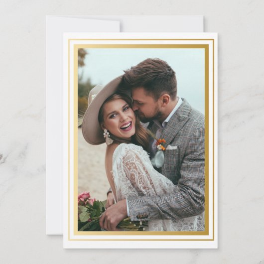 シックな植物性の水の色のフローラエレガントな結婚式 招待状