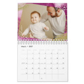 シックな水の色カスタムの写真2022家族 カレンダー (3月 2027)