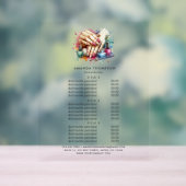 シックな水彩ネイルサロン価格とサービス アクリルサイン (ニュートラル)