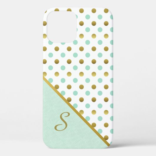 シックな水玉模様 Case-Mate iPhoneケース (裏面)