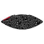 シックな溶け笑顔の顔 |スマイルパターン アメリカンフットボール (パネル)