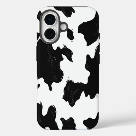 シックな牛のプリント電話ケース Case-Mate iPhoneケース (裏面)