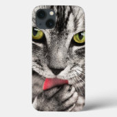 シックな猫 Case-Mate iPhoneケース (裏面)
