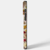 シックな白い花の美学 Case-Mate iPhoneケース (裏面 / 左)