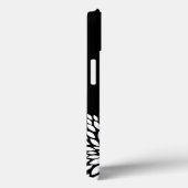 シックな白い花 Case-Mate iPhoneケース (裏面 / 右)