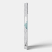 シックな白素朴木材 Case-Mate iPhoneケース (裏面 / 右)