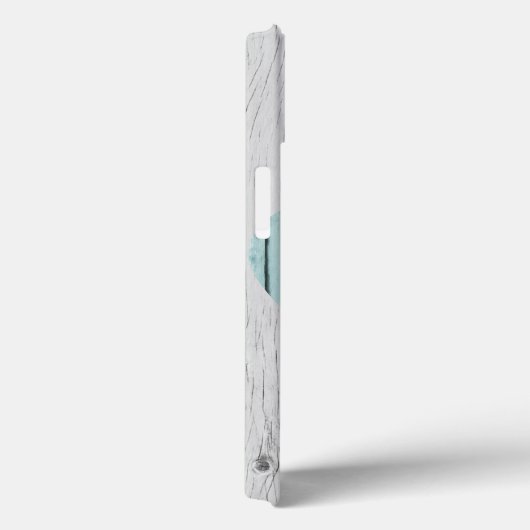 シックな白素朴木材 Case-Mate iPhoneケース (裏面 / 右)