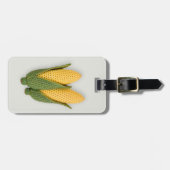 シックな祖母のガーデンクロシェモダントコーン名 ラゲッジタグ (正面横)