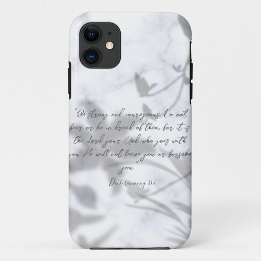 シックな祝福ケース Case-Mate iPhoneケース (裏面)