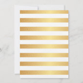 シックな秋のメープル葉の感謝祭ディナーパーティー 招待状 (裏面)