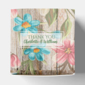 シックな素朴フローラ優先ボックス フェイバーボックス (上部)