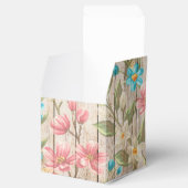 シックな素朴フローラ優先ボックス フェイバーボックス (オープン)