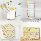 シックな緑のリストのアラーム ポストイット