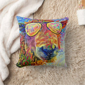 シックな羊 クッション (ブランケット)