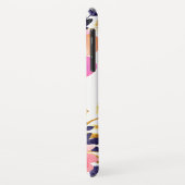 シックな色彩の鮮やかフローラカラーモノグラム Case-Mate iPhoneケース (裏面/左)