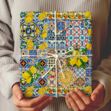 シックな花瓶オ地中海のレンジタイル