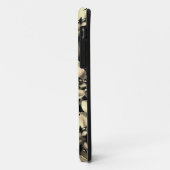 シックな芸術的水彩花の模様モノグラム Case-Mate iPhoneケース (裏面/左)